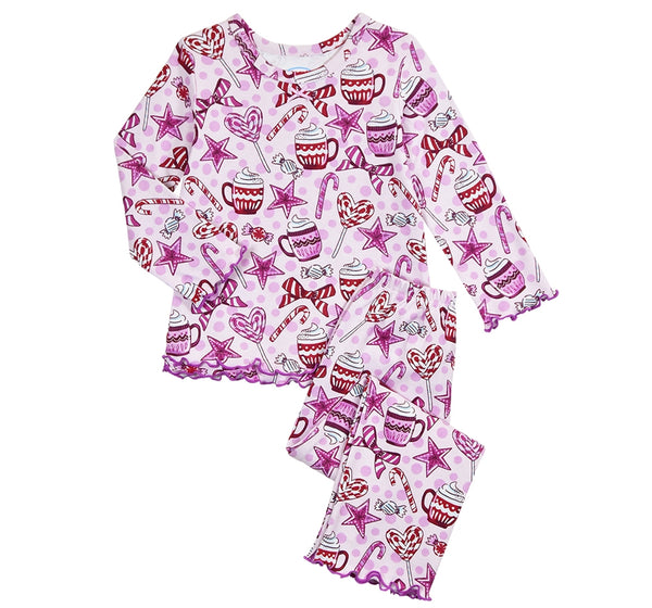 Pijama con volantes Cocoa & Candy -Sara's Prints