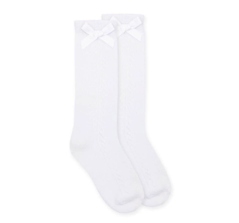 Calcetines con moño blancos XS -Jefferies