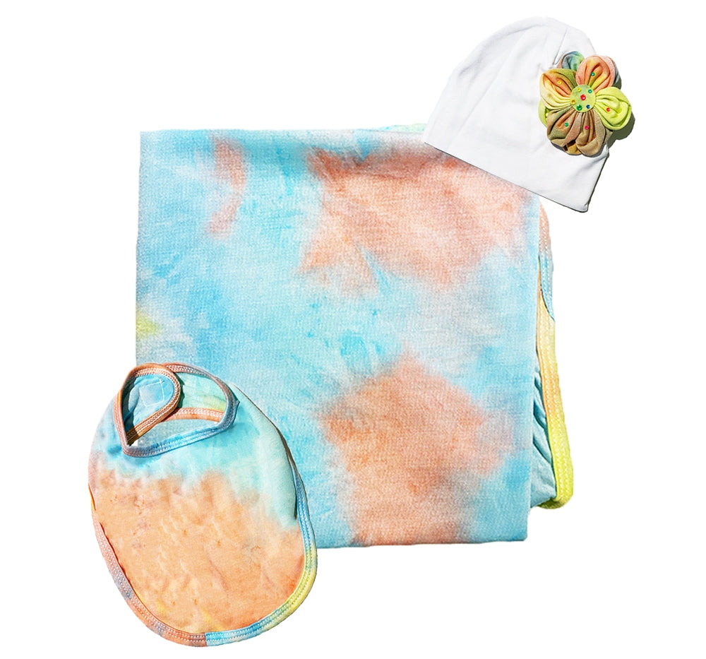 Swaddle Set Tie Dye Multi