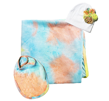 Swaddle Set Tie Dye Multi