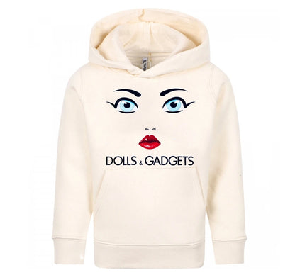 Hoodie crema Dolls & Gadgets -Nil & Mon