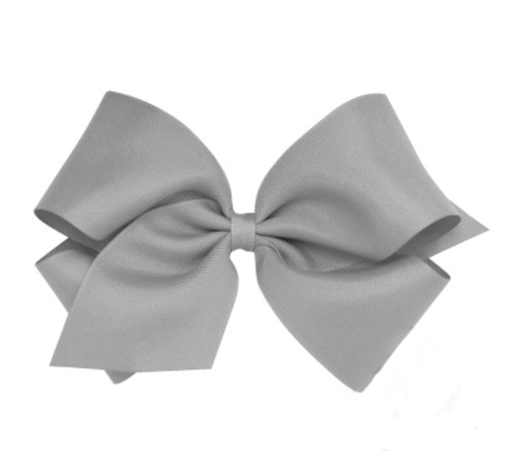 Large Beautiful Bow Grey