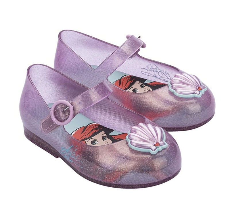 Zapatillas de La Sirenita morado/rosa -Mini Melissa