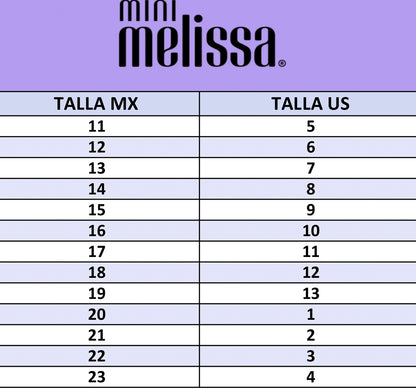 Zapatillas de La Sirenita morado/rosa -Mini Melissa