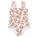Traje de baño rosa con tigres -Kenzo