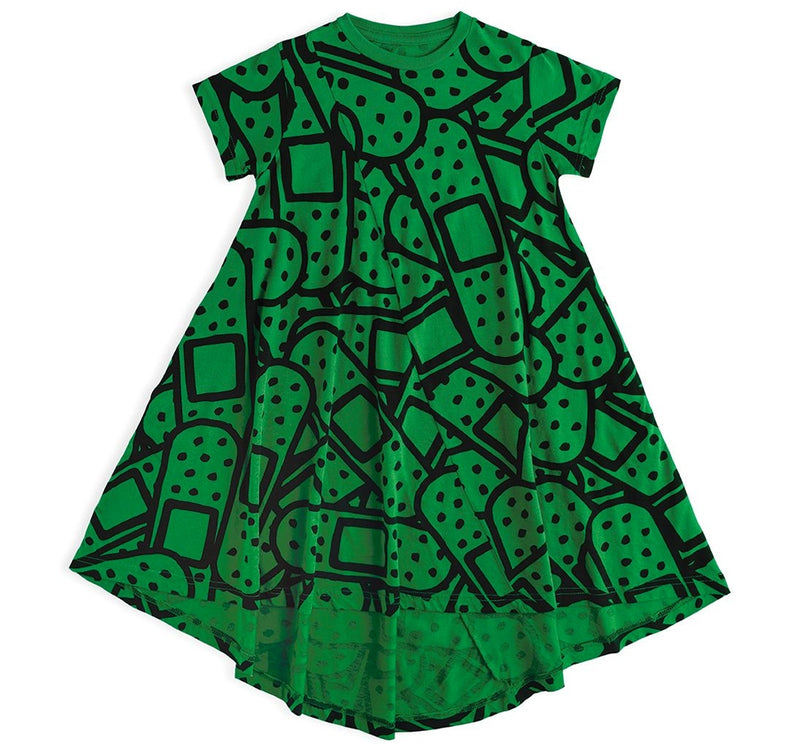 Vestido verde bandaid -Nununu