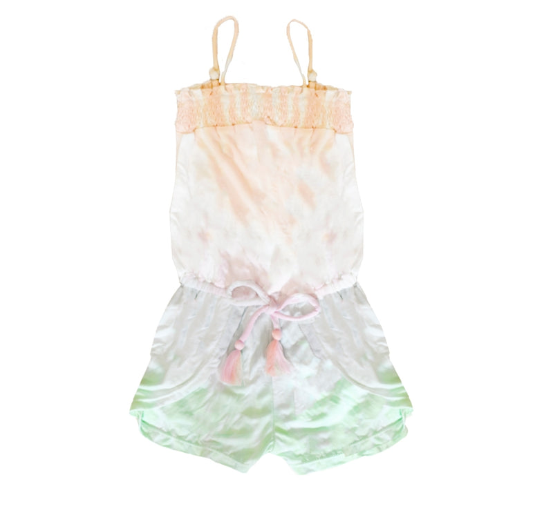 Romper tie dye melón -Flowers by zoe