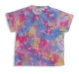 Playera y shorts tie dye morado aura -Fairwell