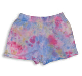 Playera y shorts tie dye morado aura -Fairwell