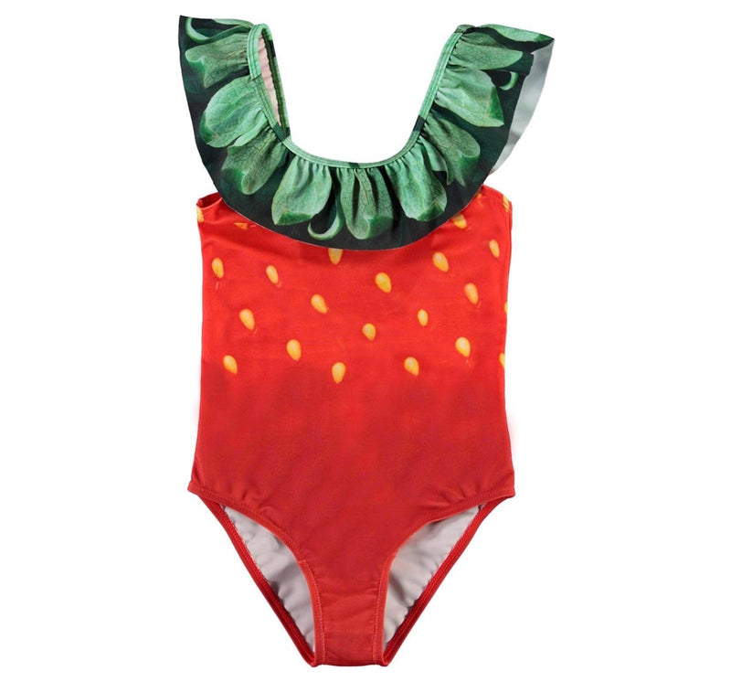 Traje de baño de fresa -Molo