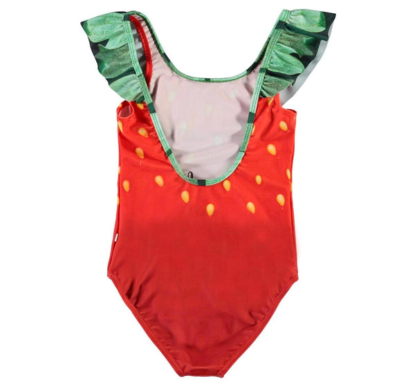 Traje de baño de fresa -Molo