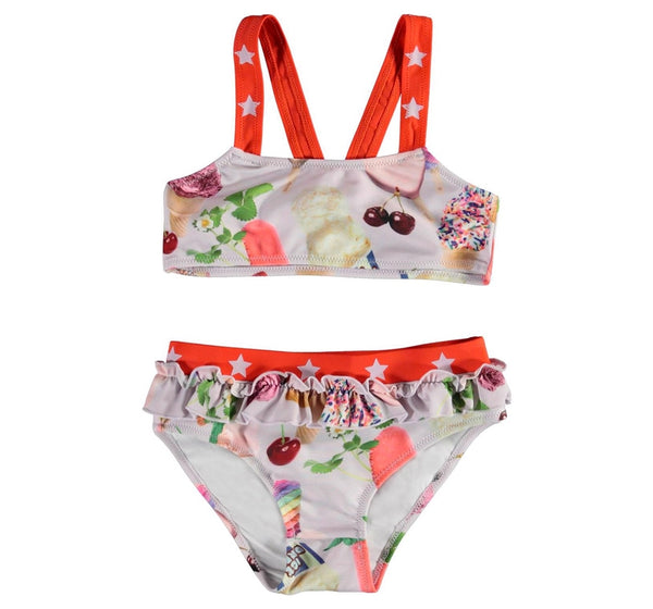 Traje de baño bikini con postres de nieve -Molo
