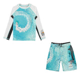 Rash guard y shorts boat spin -Molo