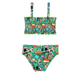 Traje de baño bikini de jungla verde -Kenzo
