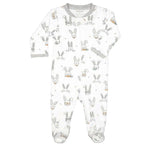 Mameluco footie zipper de conejitos -Noomie