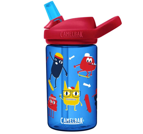 Termo de agua tritan con monstruos en patinetas -Camelbak