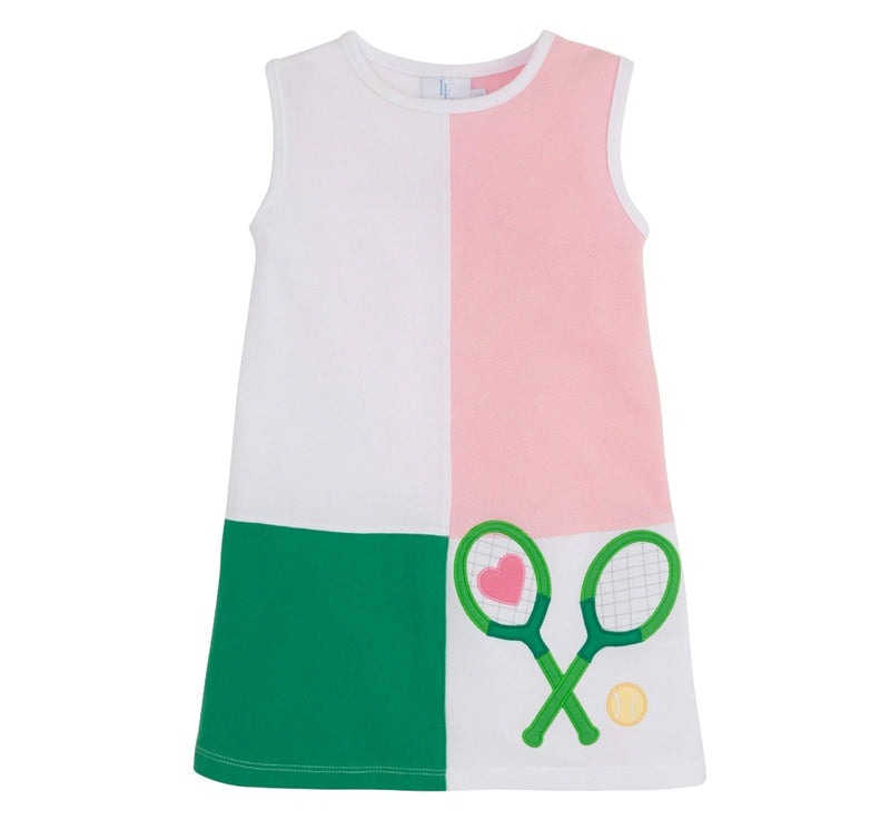 Vestido Nellie con raqueta de tennis -Little English