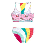 Traje de baño bikini de arcoíris y corazones -Appaman