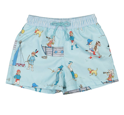 Traje de baño shorts de piratas -Sal & Pimienta