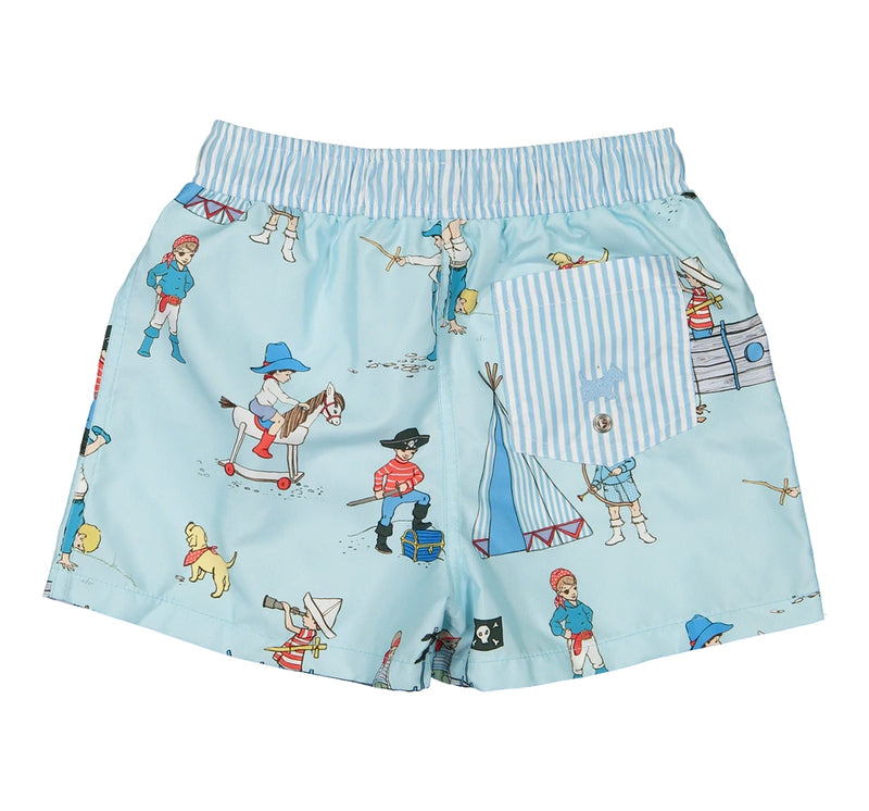Traje de baño shorts de piratas -Sal & Pimienta
