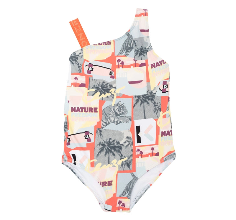 Traje de baño asimétrico urban -Kenzo