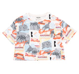 Crop top y biker shorts urban -Kenzo