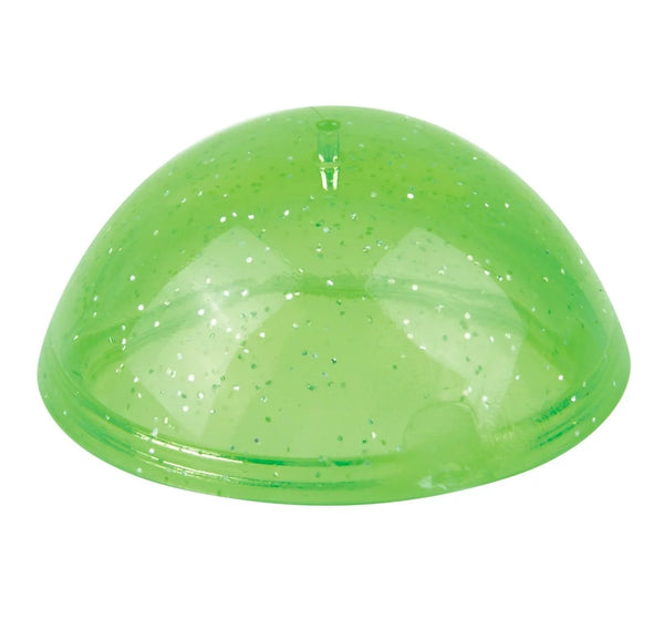Poppers jumbo verde con brillos -The Toy Network