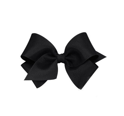 Small Solid Gro Basic Bow Black