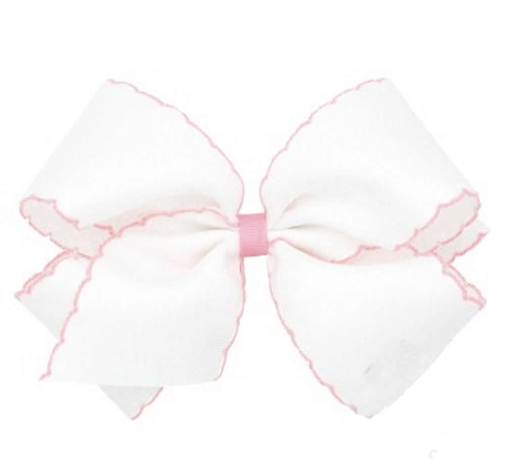 King Moonstitch Basic White/LT. Pink