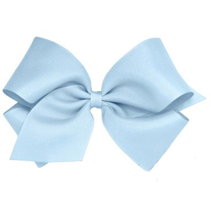 King Grosgrain Bow Light Blue