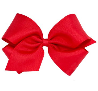 King Grosgrain Bow Red