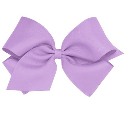King Grosgrain Bow Light Orchid