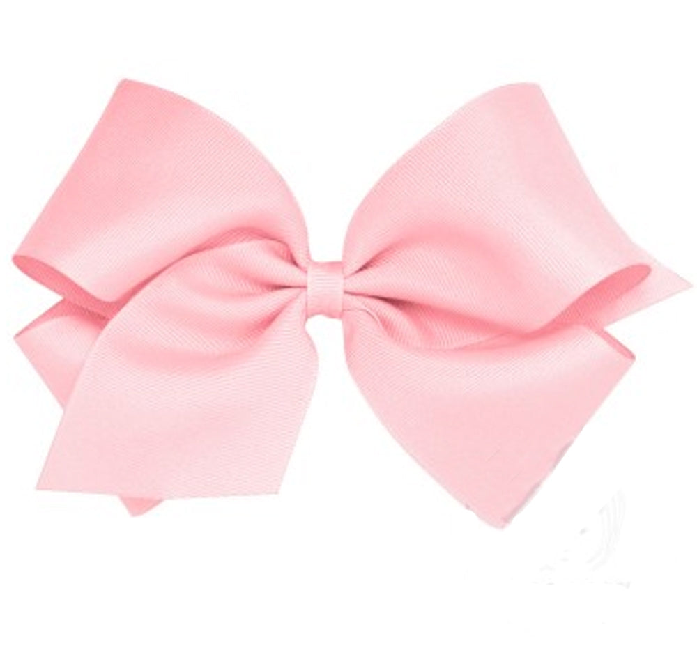 King Grosgrain Bow Light Pink