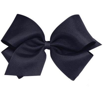 King Grosgrain Bow Navy