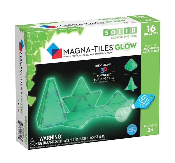 Magna-Tiles Glow 16PC -Mega Didactica