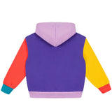 Sudadera Con Capucha Violeta Block Multi-Moschino