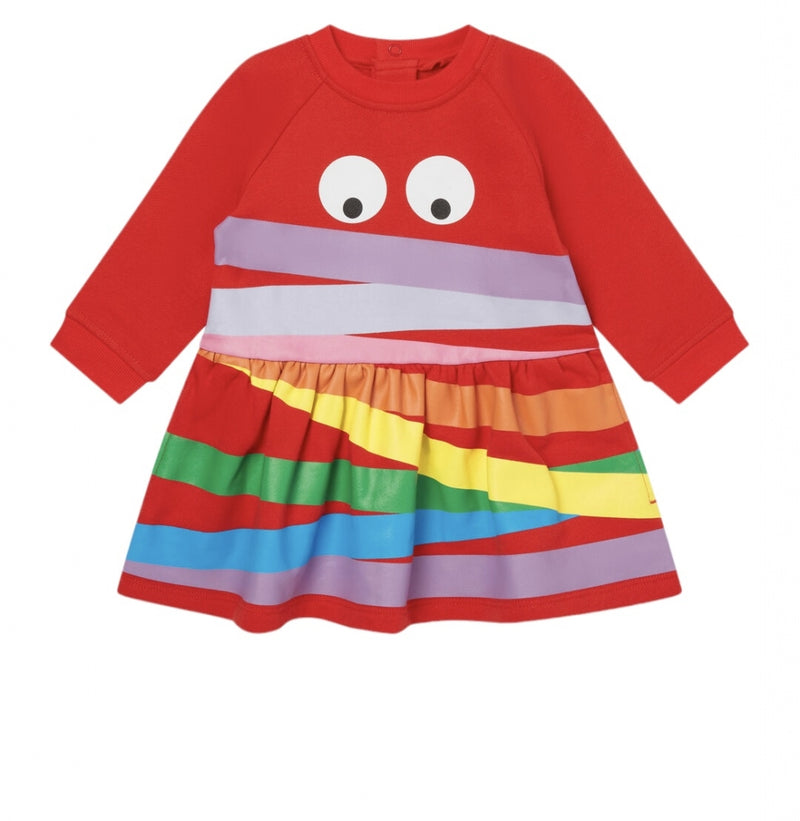 Vestido Bebe Rainbow Print