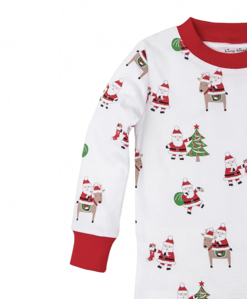2PC Pijama Larga Merry Santas