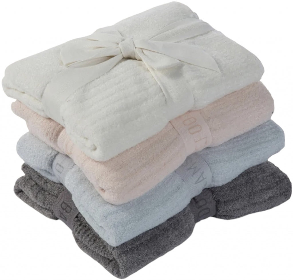 Cozychic Lite Ribbed Blanket Pearl