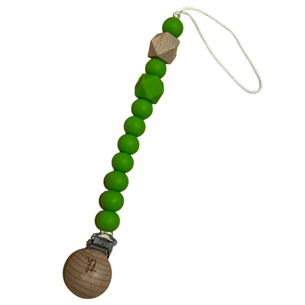 Clip Para Chupón Grande Jolie Electric Green