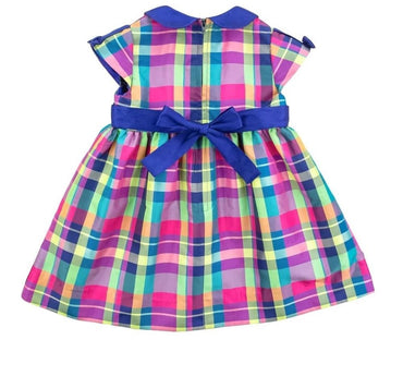 Vestido De Tafeta Con Moño