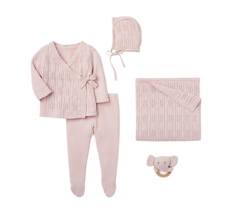 Giftbox Set Rosa 0-3 M