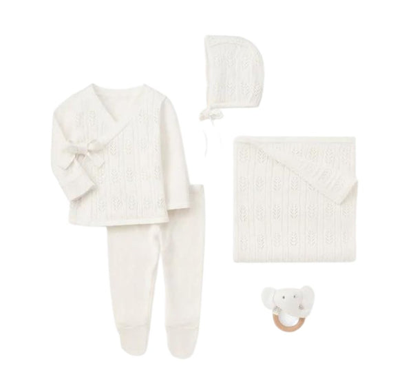 Giftbox Set White 0-3M