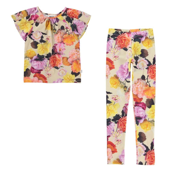 Conjunto Blusa & Leggings Rose Garden