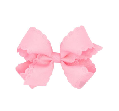 Med Eyelet Embossed Gg Bow Lt Pink