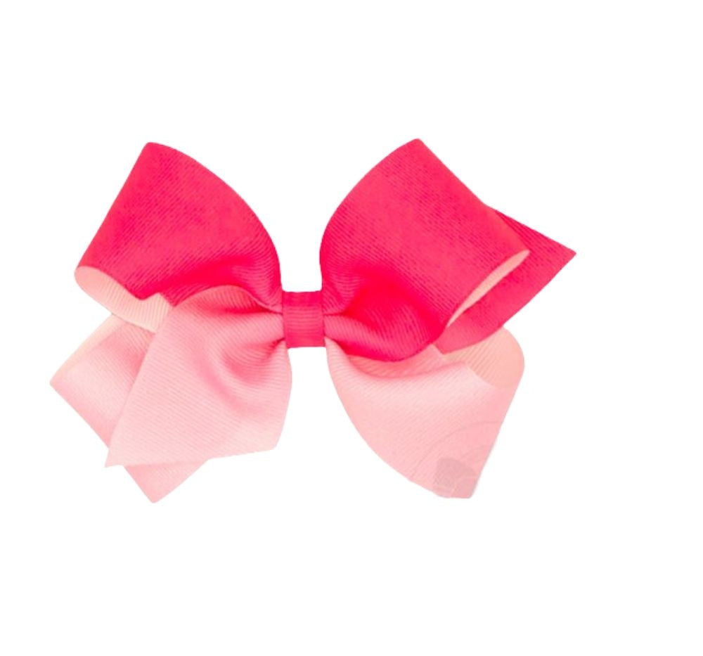 Med Ombre Print GG Bow Bright Pink