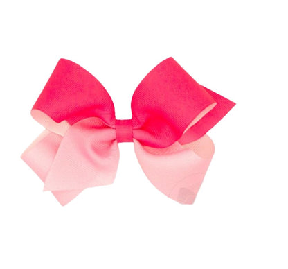 Med Ombre Print GG Bow Bright Pink