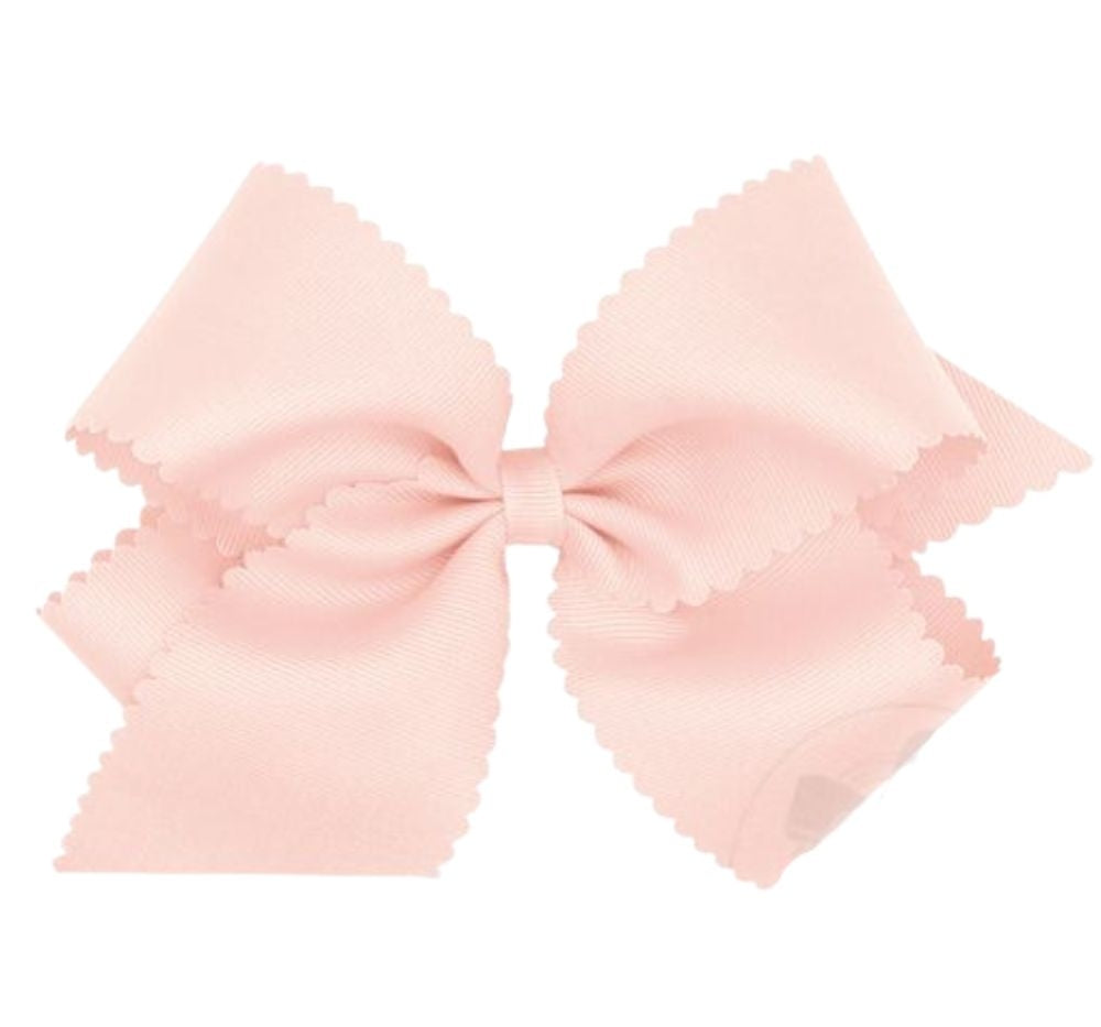 King GG Bow W/Scalloped Edge Sideshow Rose