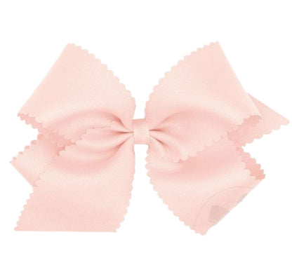King GG Bow W/Scalloped Edge Sideshow Rose