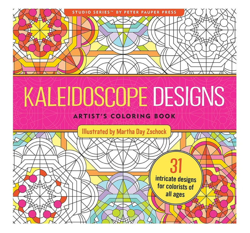 Libro Para Colorear Mandalas "Kaleidoscope"